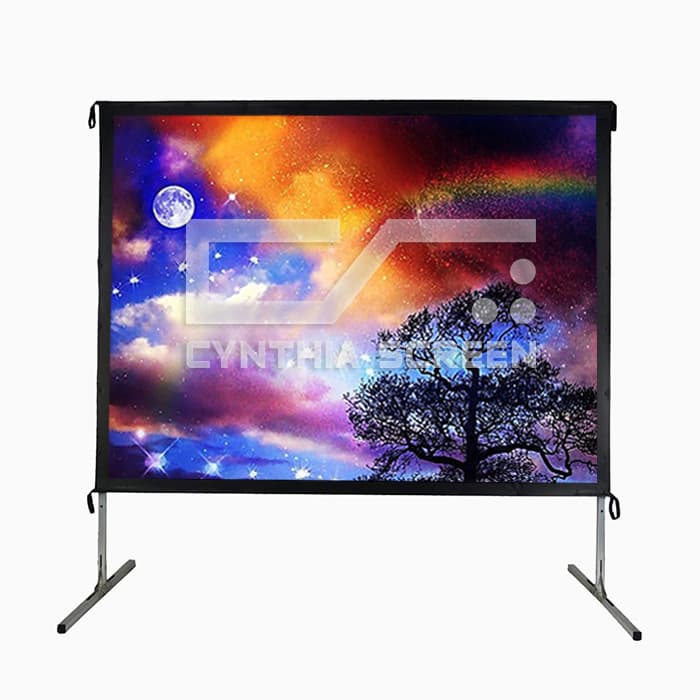 Cynthia Portable Fast Fold Projection Screen